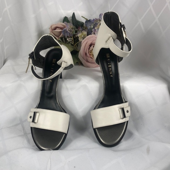 K.JENNY Sandals stiletto 4” Heel Ankles Straps - Picture 2 of 16